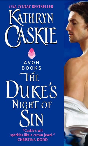 The Duke's Night of Sin (Seven Deadly Sins #3) book cover by Kathryn Caskie