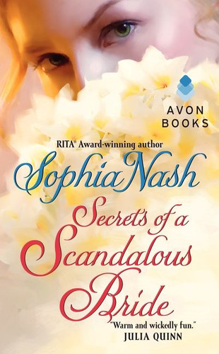 Secrets of a Scandalous Bride (Widows Club #4) book cover by Sophia Nash