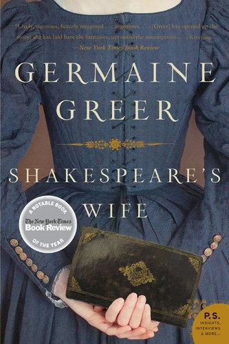 Shakespeare's Wife book cover by Germaine Greer