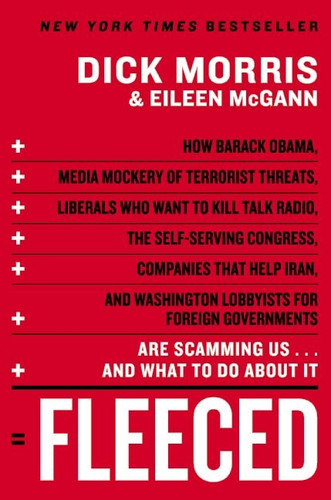 Fleeced book cover by Dick Morris, Eileen McGann