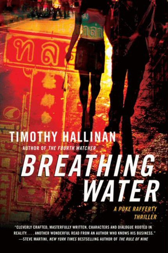 Breathing Water: A Poke Rafferty Thriller book cover by Timothy Hallinan