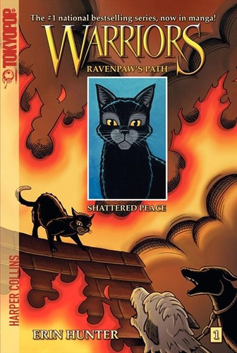 Warriors: Ravenpaw's Path #1: Shattered Peace (Warriors) book cover by Erin Hunter