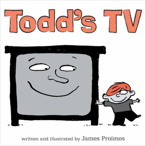 Todd's TV book cover by James Proimos
