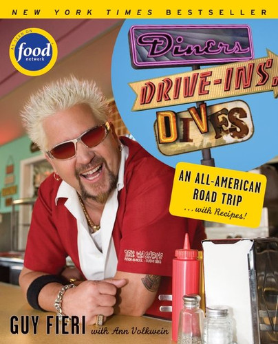 Diners, Drive-ins and Dives: An All-American Road Trip . . . with Recipes! (Diners, Drive-ins, and Dives #1) book cover by Guy Fieri, Ann Volkwein