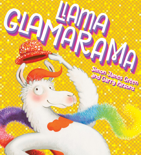 Llama Glamarama book cover by 
