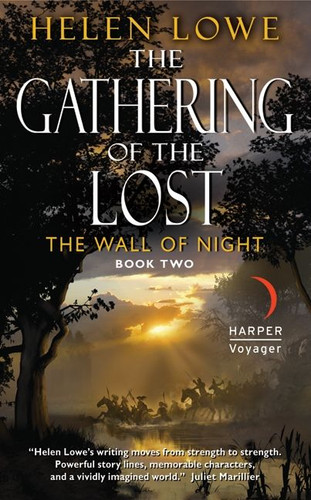 The Gathering of the Lost: The Wall of Night Book Two (Wall of Night series #2) book cover by Helen Lowe