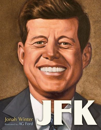 JFK book cover by Jonah Winter