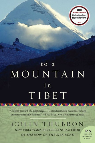 To a Mountain in Tibet book cover by Colin Thubron