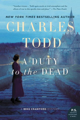 A Duty to the Dead: A Bess Crawford Mystery (Bess Crawford Mysteries #1) book cover by Charles Todd