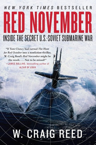 Red November: Inside the Secret U.S.-Soviet Submarine War book cover by W. Craig Reed