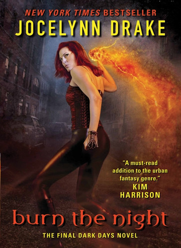 Burn the Night: The Final Dark Days Novel (Dark Days Series #6) book cover by Jocelynn Drake
