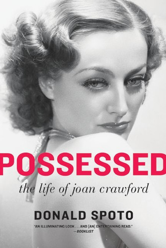 Possessed: The Life of Joan Crawford book cover by Donald Spoto
