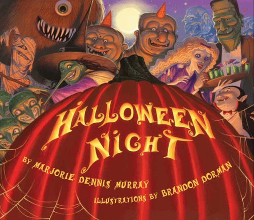 Halloween Night book cover by Marjorie Dennis Murray
