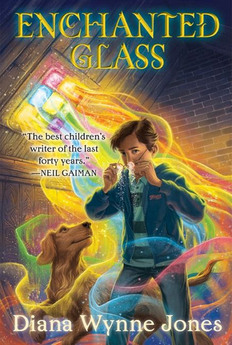Enchanted Glass book cover by Diana Wynne Jones