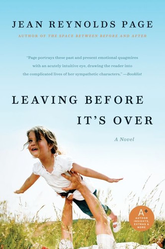 Leaving Before It's Over: A Novel book cover by Jean Reynolds Page
