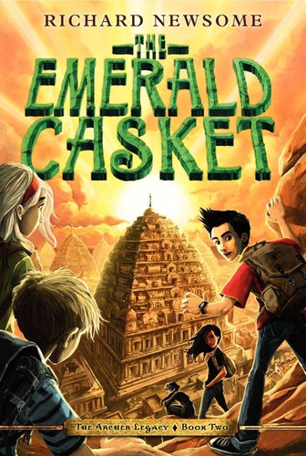 The Emerald Casket book cover by Richard Newsome