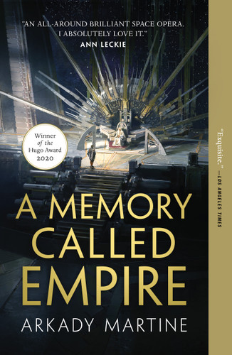 A Memory Called Empire (Teixcalaan #1) book cover by Arkady Martine