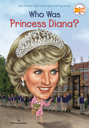 Who Was Princess Diana? (Who Was?) book cover by Ellen Labrecque, Who HQ