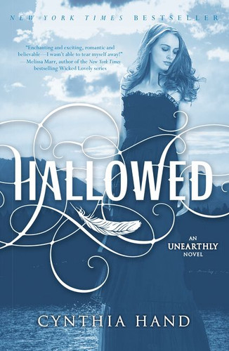 Hallowed: An Unearthly Novel (Unearthly #2) book cover by Cynthia Hand