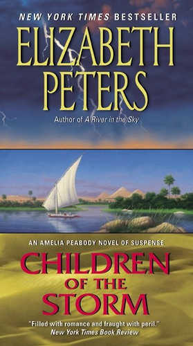 Children of the Storm: An Amelia Peabody Novel of Suspense (Amelia Peabody Series #15) book cover by Elizabeth Peters
