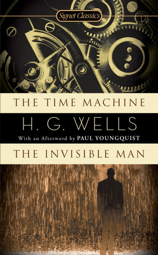 The Time Machine / The Invisible Man book cover by H. G. Wells