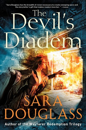 The Devil's Diadem book cover by Sara Douglass