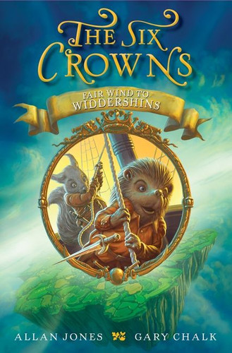 The Six Crowns: Fair Wind to Widdershins (Six Crowns #2) book cover by Allan Jones