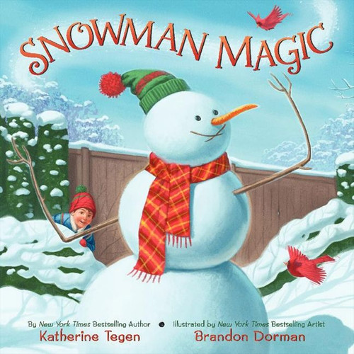 Snowman Magic: A Winter and Holiday Book for Kids book cover by Katherine Tegen