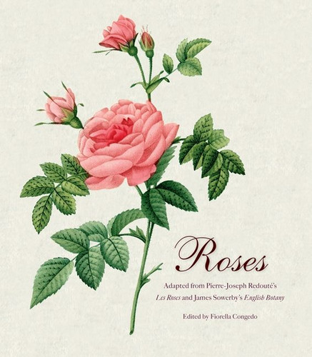 Roses: Mini Archive with DVD book cover by Pierre Joseph Redoute, James Sowerby