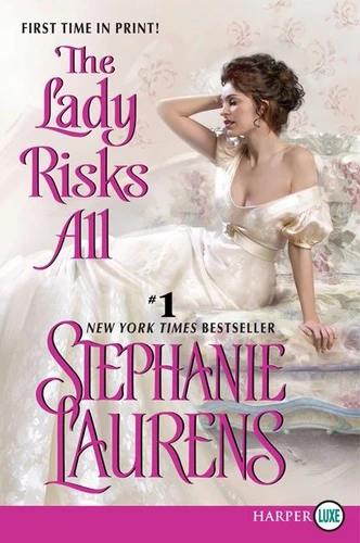 The Lady Risks All book cover by Stephanie Laurens