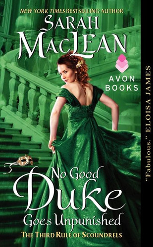 No Good Duke Goes Unpunished: The Third Rule of Scoundrels (Rules of Scoundrels #3) book cover by Sarah MacLean