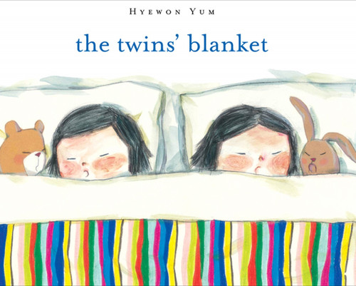 The Twins' Blanket book cover by Hyewon Yum