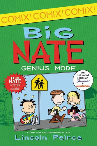 Big Nate: Genius Mode (Big Nate Comix #3) book cover by Lincoln Peirce
