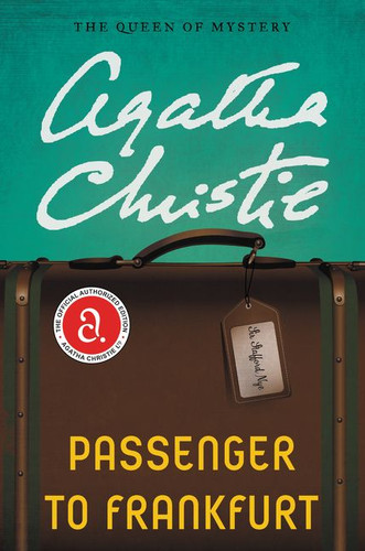 Passenger to Frankfurt book cover by Agatha Christie