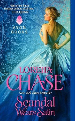 Scandal Wears Satin book cover by Loretta Chase