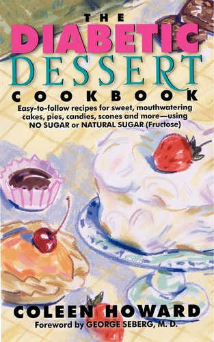 The Diabetic Dessert Cookbook book cover by Coleen Howard