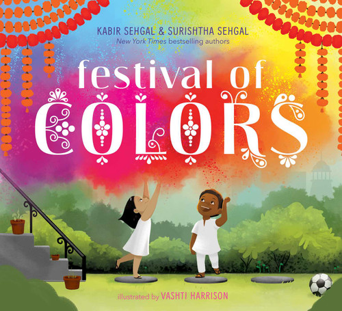 Festival of Colors book cover by Surishtha Sehgal, Kabir Sehgal