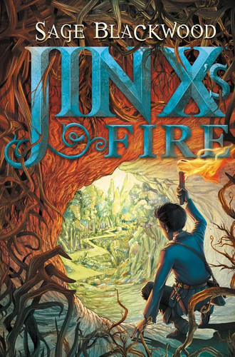 Jinx's Fire (Jinx #3) book cover by Sage Blackwood