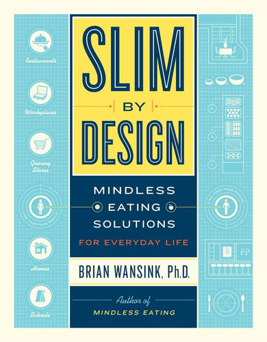 Slim by Design: Mindless Eating Solutions for Everyday Life book cover by Brian Wansink