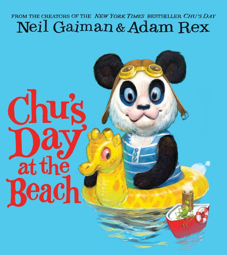 Chu's Day at the Beach book cover by Neil Gaiman