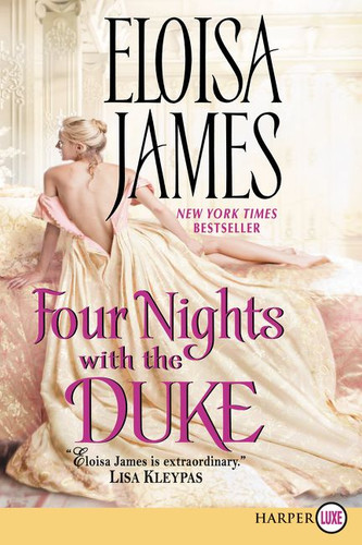 Four Nights With the Duke (Desperate Duchesses #8) book cover by Eloisa James