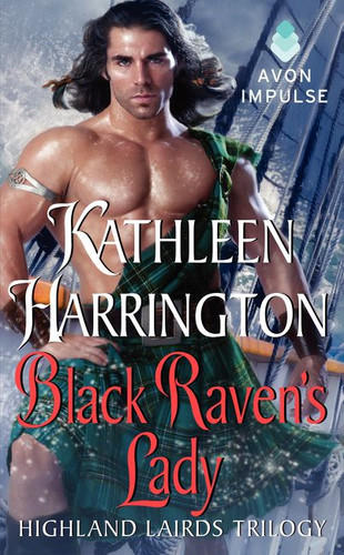 Black Raven's Lady: Highland Lairds Trilogy (Highland Lairds Trilogy) book cover by Kathleen Harrington