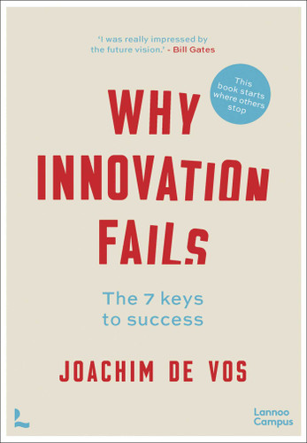 Why Innovation Fails: The 7 Keys to Success book cover by Joachim Vos