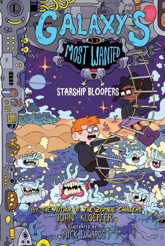 Galaxy's Most Wanted #3: Starship Bloopers (Galaxy’s Most Wanted #3) book cover by John Kloepfer