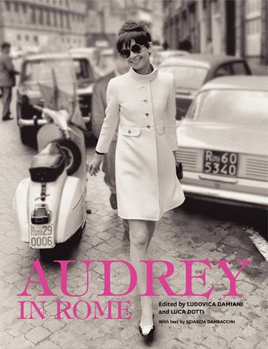 Audrey in Rome book cover by Luca Dotti, Ludovica Damiani, Sciascia Gambaccini