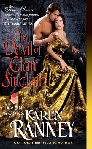 The Devil of Clan Sinclair (Clan Sinclair #1) book cover by Karen Ranney