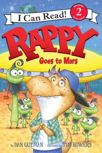 Rappy Goes to Mars (I Can Read Level 2) book cover by Dan Gutman