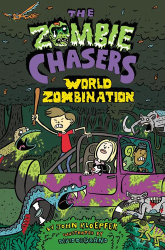 The Zombie Chasers #7: World Zombination (Zombie Chasers #7) book cover by John Kloepfer