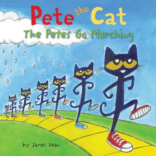 Pete the Cat: The Petes Go Marching (Pete the Cat) book cover by James Dean, Kimberly Dean