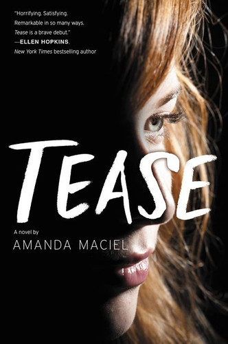 Tease book cover by Amanda Maciel